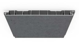 dekotop Verkleidungsprofil V0 grey stone 3m