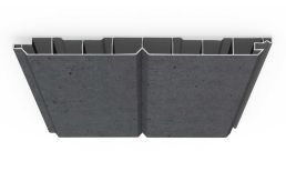 dekotop Verkleidungspaneel V1 grey stone 3m