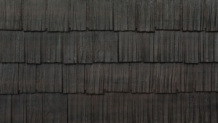 Fassadenelemente in Holzschindeloptik bark-brown-blend 215