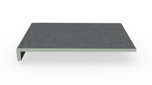 Dekoboard Winkelprofil 35/300mm grey stone 3m