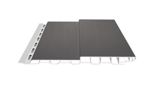 Boden-Deckel-Schalung Kunststoff dekotrim 200 BDS kensington grey 3m