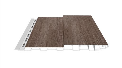 Boden-Deckel-Schalung Kunststoff dekotrim 200 BDS sheffield oak grey 3m