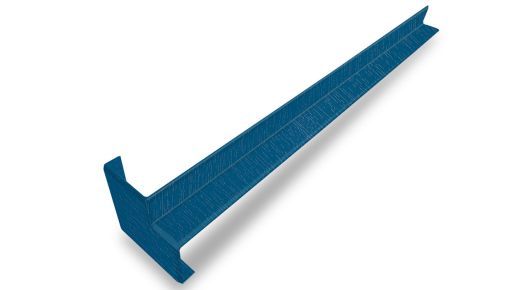 Inneneckverbinder für Hartschaumwinkel brilliantblau genarbt 400mm