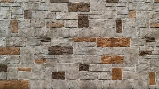 Fassadenplatten Natursteinoptik SK braun geflammt 265
