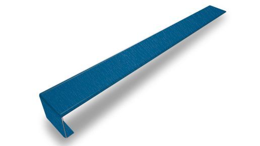Stoßverbinder für Hartschaumwinkel brilliantblau genarbt 400mm