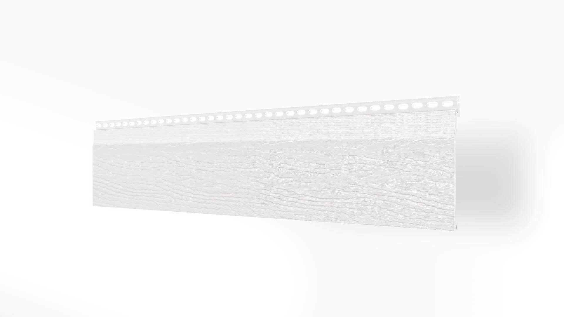 Fassadenprofile aus Kunststoff in weiß von Stöckel