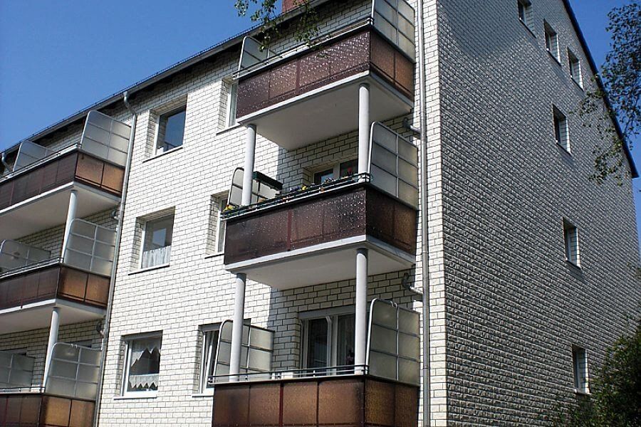Mehrfamilienhaus Bruchsteinfassade